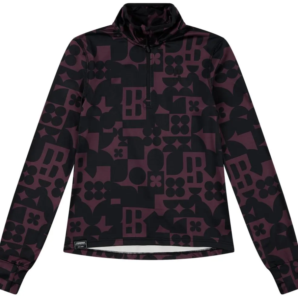 Poederbaas Arty skipully dames bordeaux