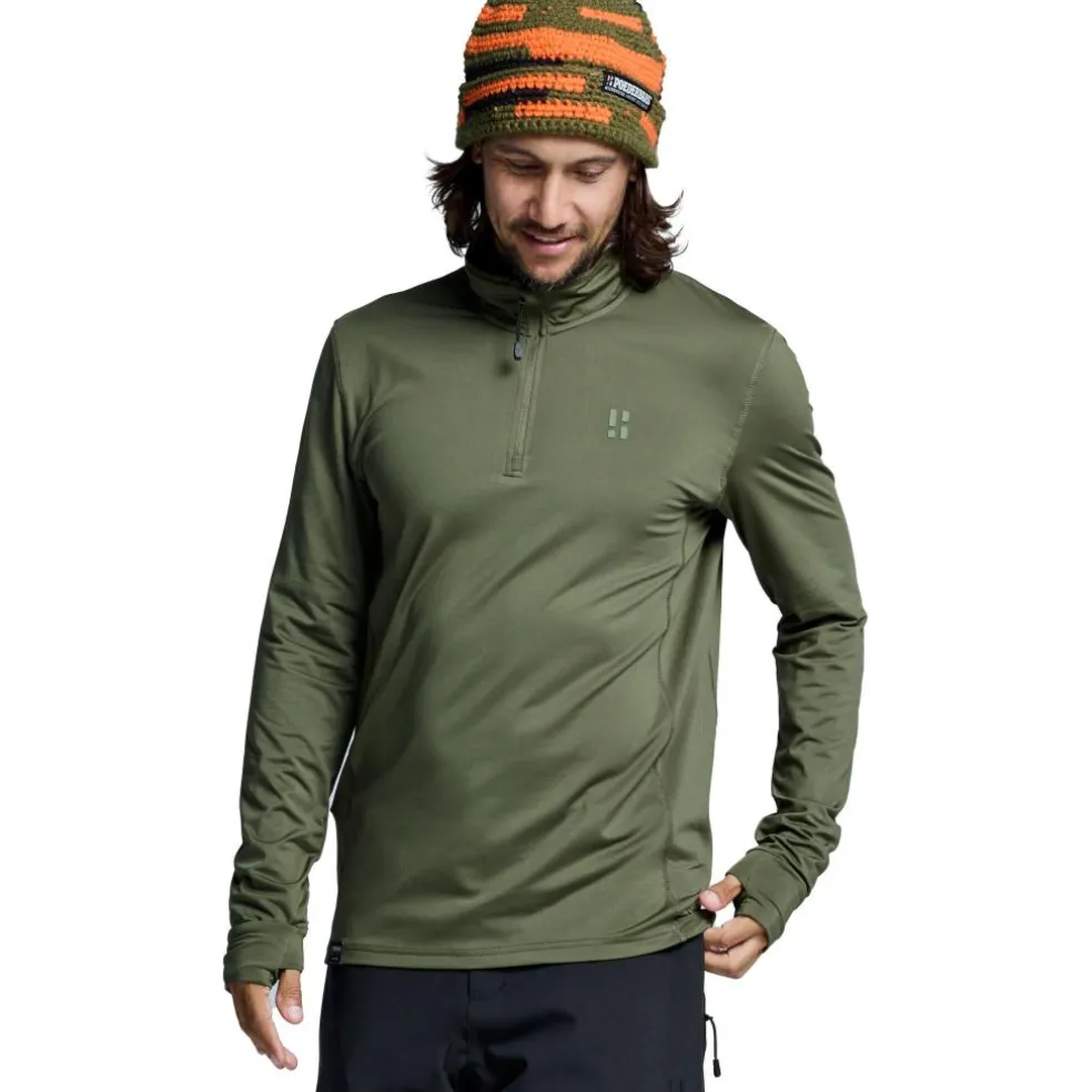 Poederbaas Four Seasons 2.0 skipully heren olive green