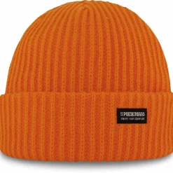 Poederbaas Royal Rib muts orange