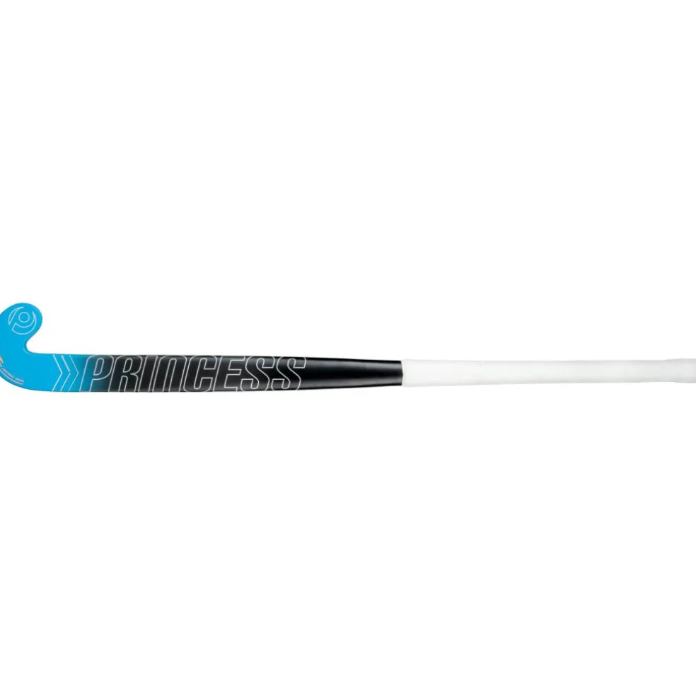 Princess Hockey Competition 3 STAR SG9 Low Bow hockeystick black blue - 36,5 inch