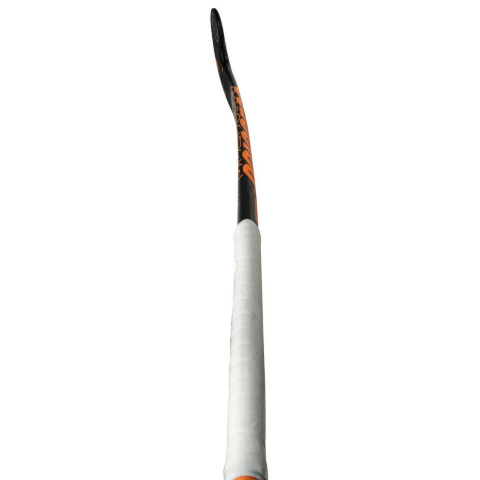 Princess Hockey Indoor Premium 7 Star SG9 low bow hockeystick black orange - 36,5 inch