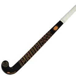 Princess Hockey Indoor Premium 7 Star SG9 low bow hockeystick black orange - 36,5 inch