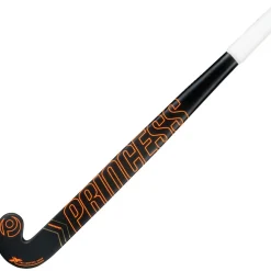 Princess Hockey Premium 7 STAR SGX Extreme Low Bow hockeystick black orange