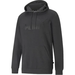 Puma Essentials Big Logo hoodie heren dark grey heather