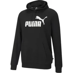 Puma Essentials Big Logo hoodie heren Puma black