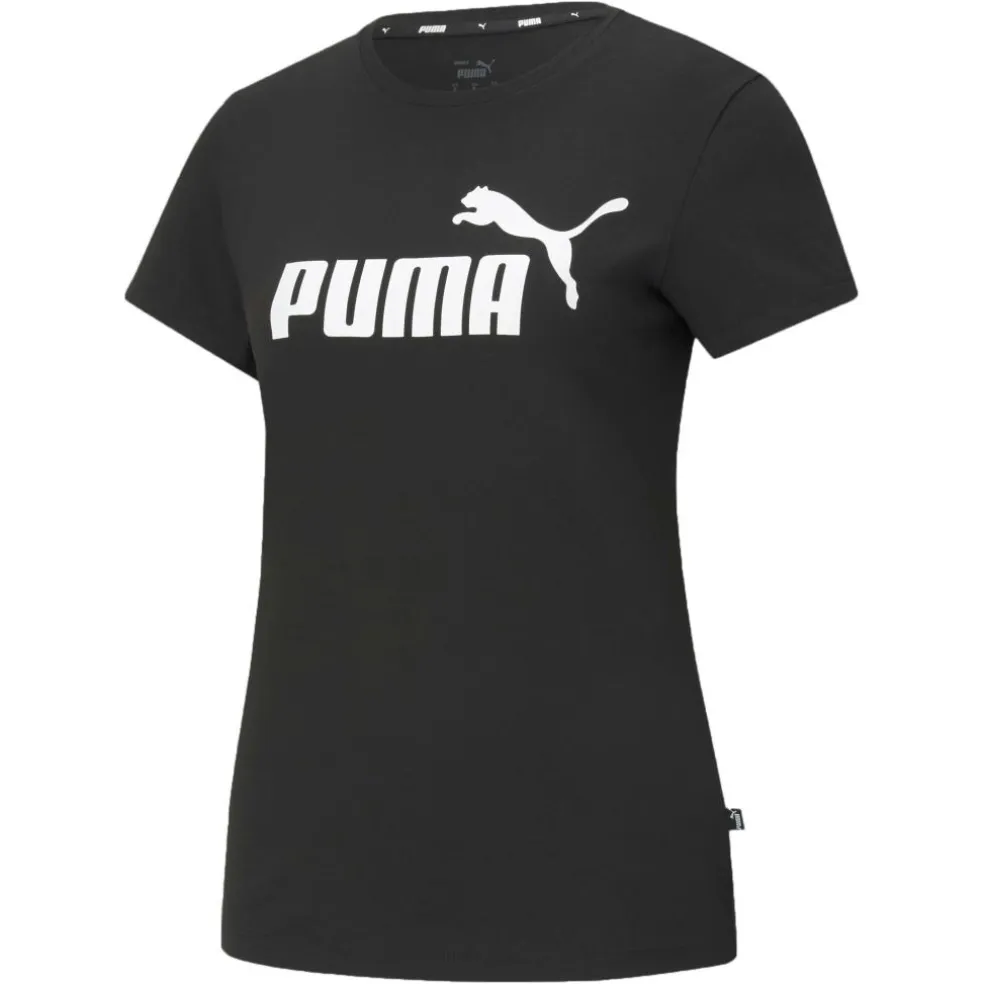 Puma Essentials Logo shirt dames Puma black