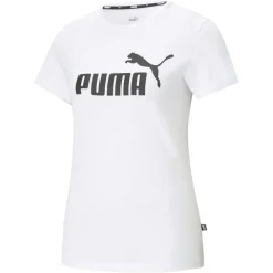 Puma Essentials Logo shirt dames Puma white