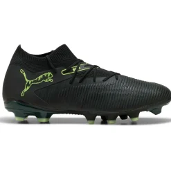 Puma Future 8 Match FG - AG voetbalschoenen PUMA black fizzy light green terrain