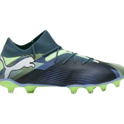 Puma FUTURE 7 MATCH FG AG voetbalschoenen heren grey skies puma white fizzy apple