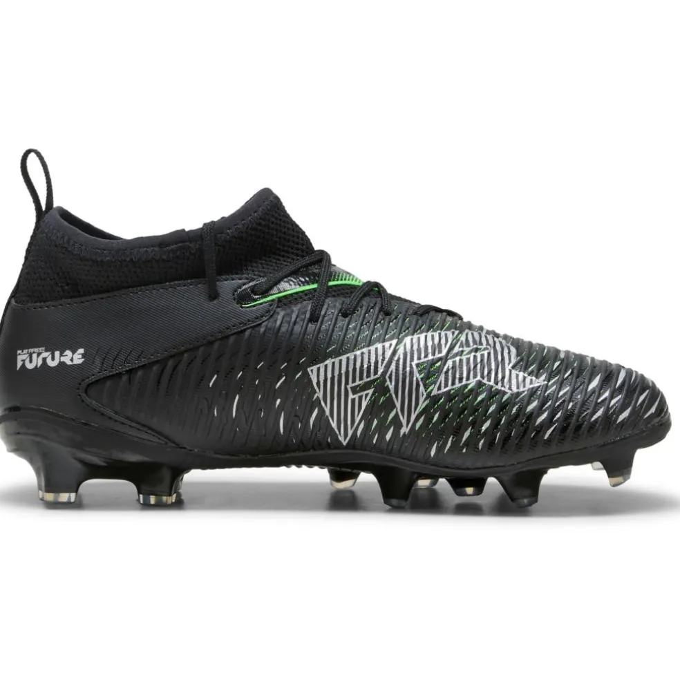 Puma FUTURE 8 MATCH FG AG voetbalschoenen junior PUMA black cool light grey fluo green