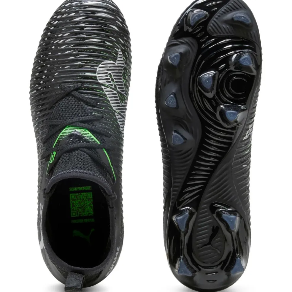 Puma FUTURE 8 MATCH FG AG voetbalschoenen junior PUMA black cool light grey fluo green