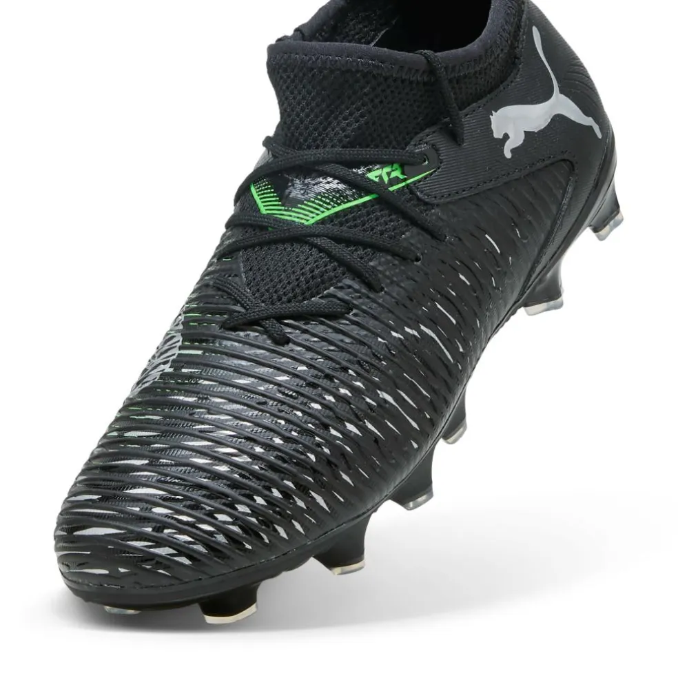 Puma FUTURE 8 MATCH FG AG voetbalschoenen junior PUMA black cool light grey fluo green