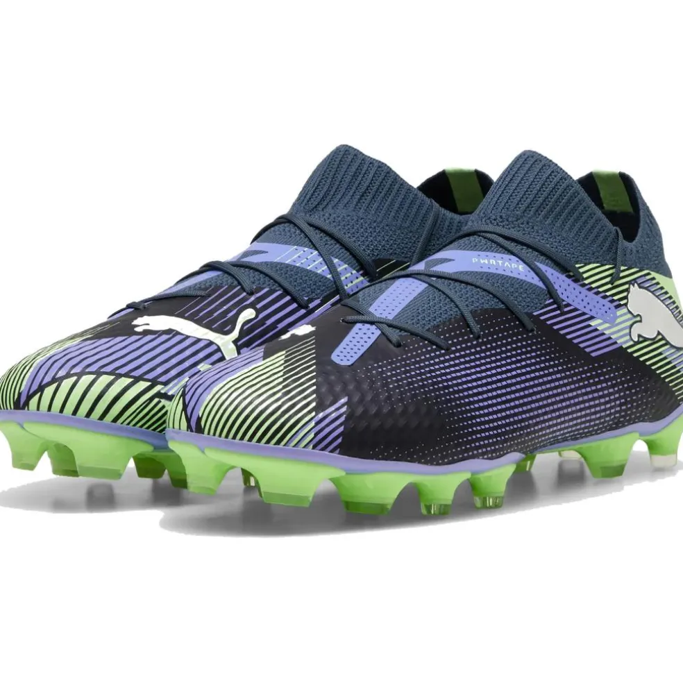 Puma Future 7 PRO FG AG voetbalschoenen heren grey skies puma white fizzy