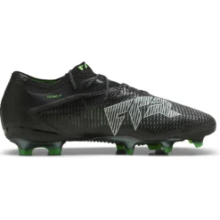 Puma FUTURE 8 ULTIMATE Low FG voetbalschoenen heren PUMA black cool light grey fluo green