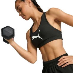 Puma 4KEEPS sport bh dames puma black big white cat