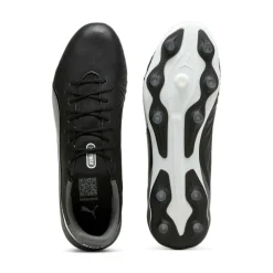 Puma KING MATCH FG AG voetbalschoenen heren PUMA black PUMA white cool dark grey