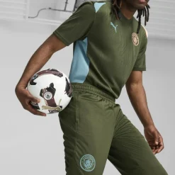 Puma Manchester City trainingsbroek heren myrtle bold blue