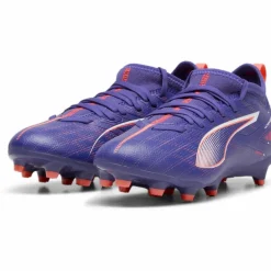 Puma ULTRA 5 MATCH FG AG voetbalschoenen junior lapis lazuli PUMA white sunset glow