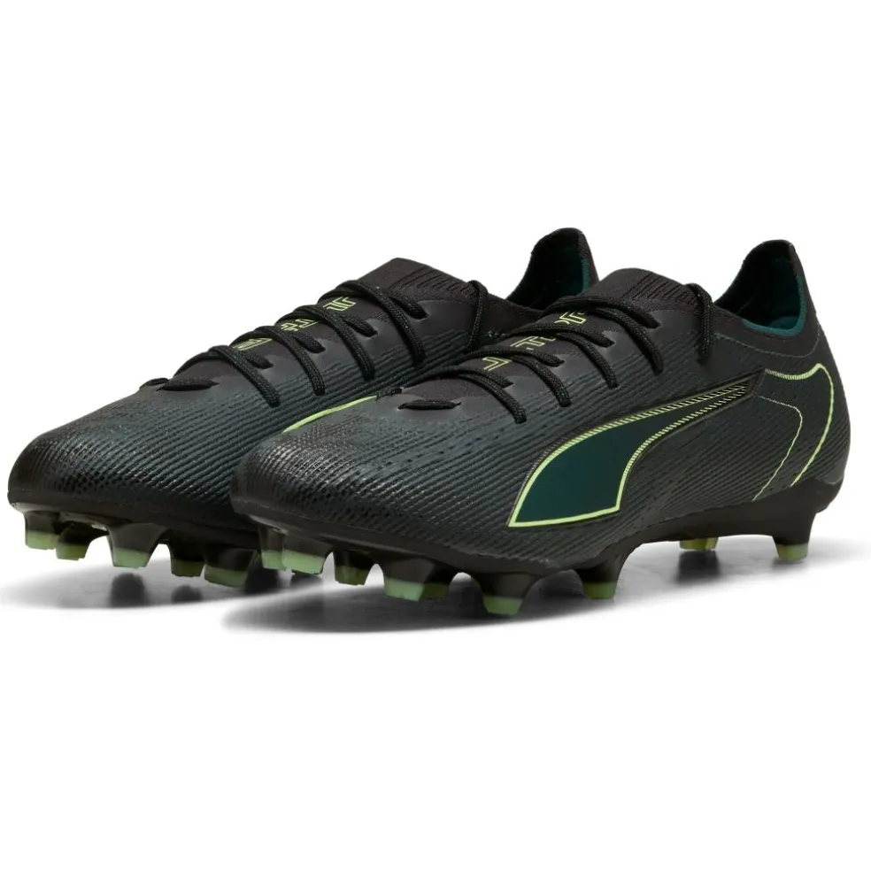 Puma Ultra 6 Pro FG - AG voetbalschoenen PUMA black fizzy light green terrain