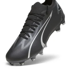 Puma Ultra Match FG AG voetbalschoenen heren black asphalt