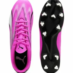 Puma ULTRA PLAY FG AG voetbalschoenen heren poison pink Puma white Puma black