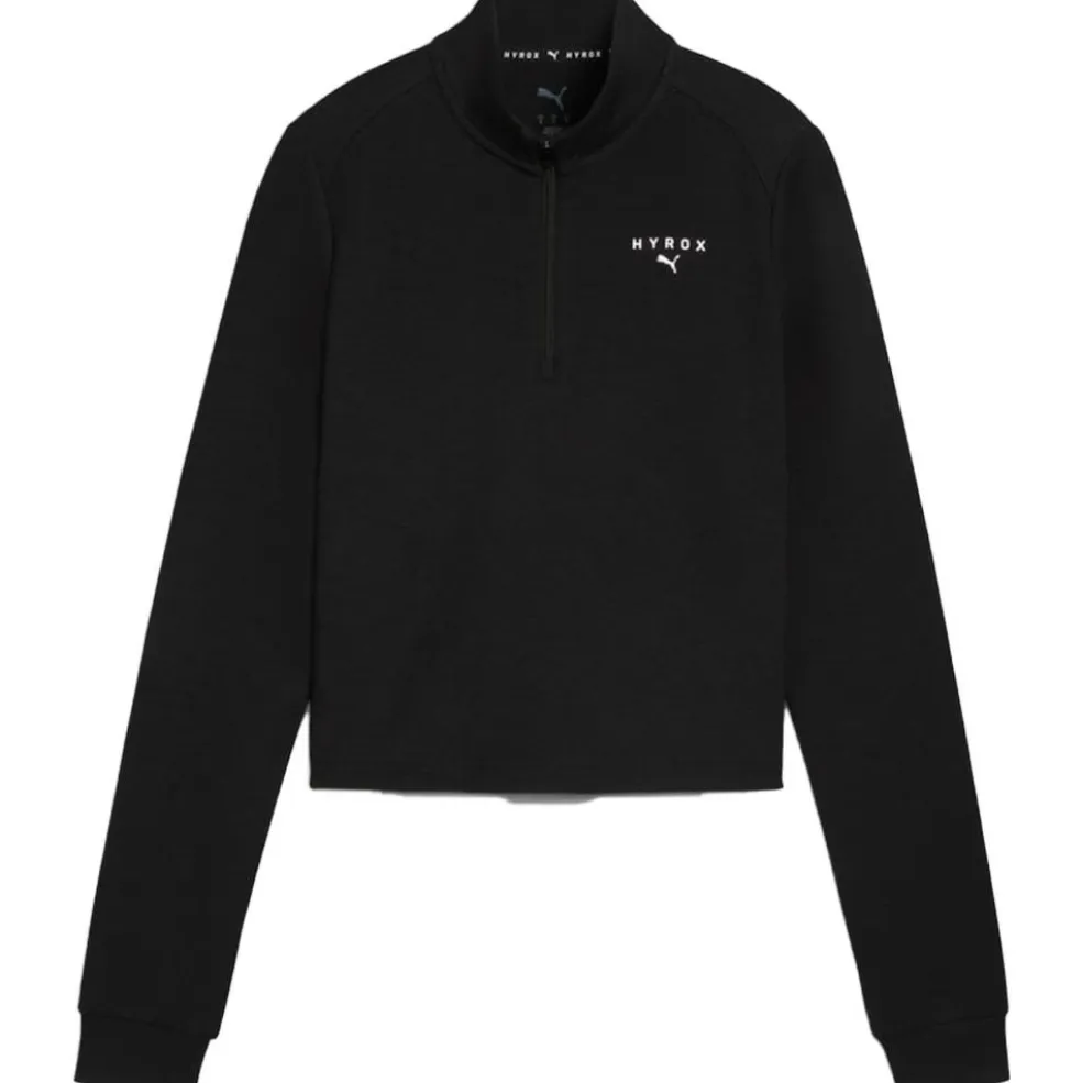 Puma x HYROX RUN CLOUDSPUN shirt dames puma black