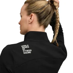 Puma x HYROX RUN CLOUDSPUN shirt dames puma black