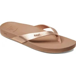 Reef Cushion Bounce Court slippers dames rose gold