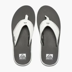 Reef Fanning slippers heren grey white