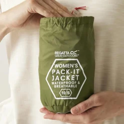 Regatta Pack It III regenjas dames nephrite green