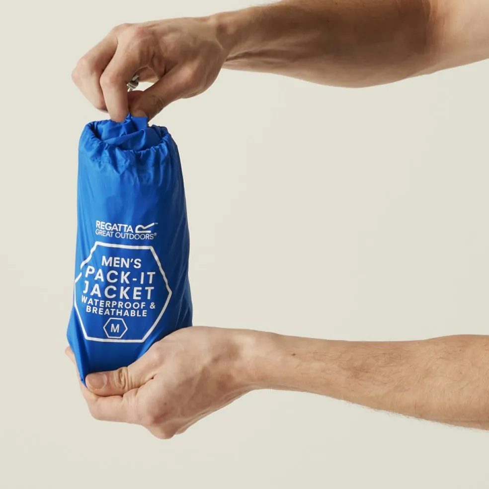Regatta Pack It III regenjas heren oxford blue