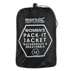 Regatta Pack It III regenjas dames black