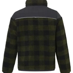 Rehall RITCHALL-R fleece vest heren olive check