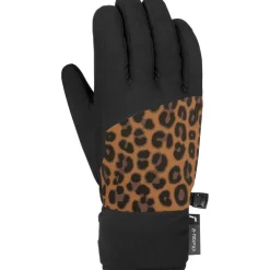 Reusch Beatrix R-TEX XT handschoenen junior black brown leopard