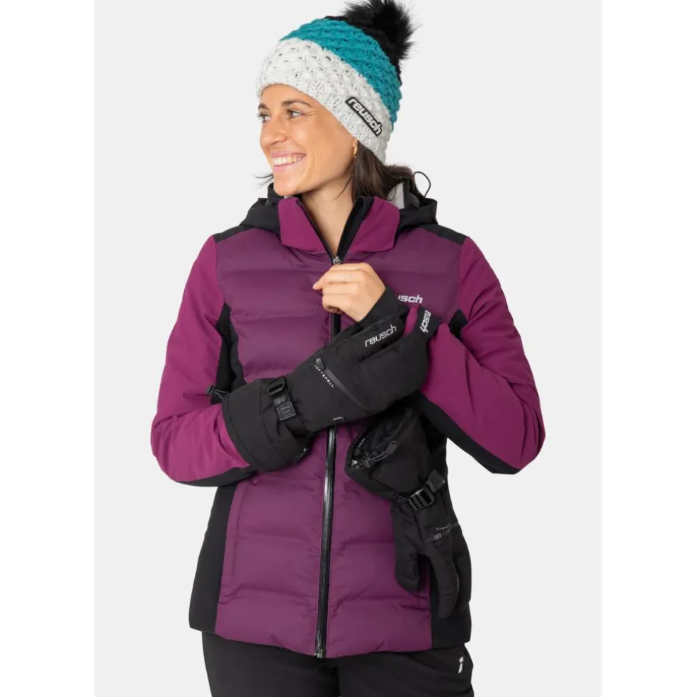 Reusch Demi R-TEX XT lobster handschoenen dames black silver