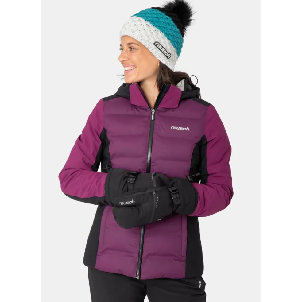 Reusch Demi R-TEX XT lobster handschoenen dames black silver