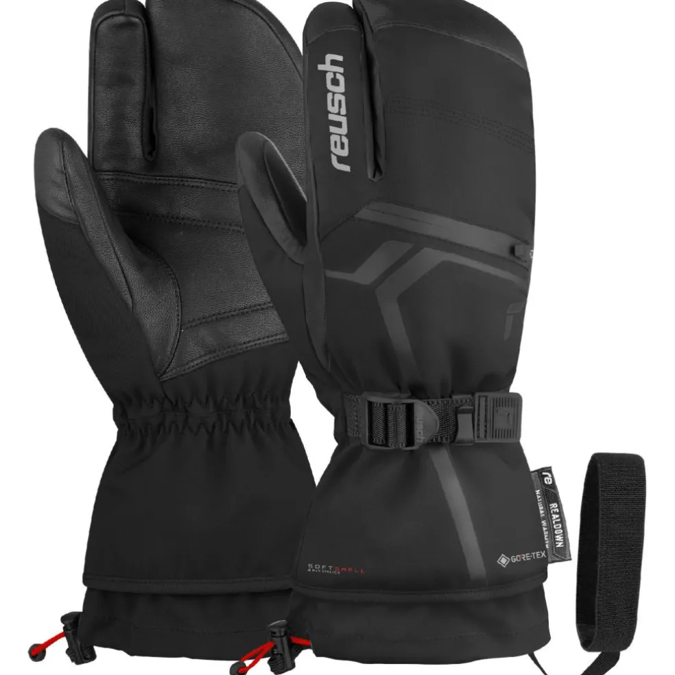 Reusch Down Spirit GORE-TEX Lobster handschoenen heren black silver