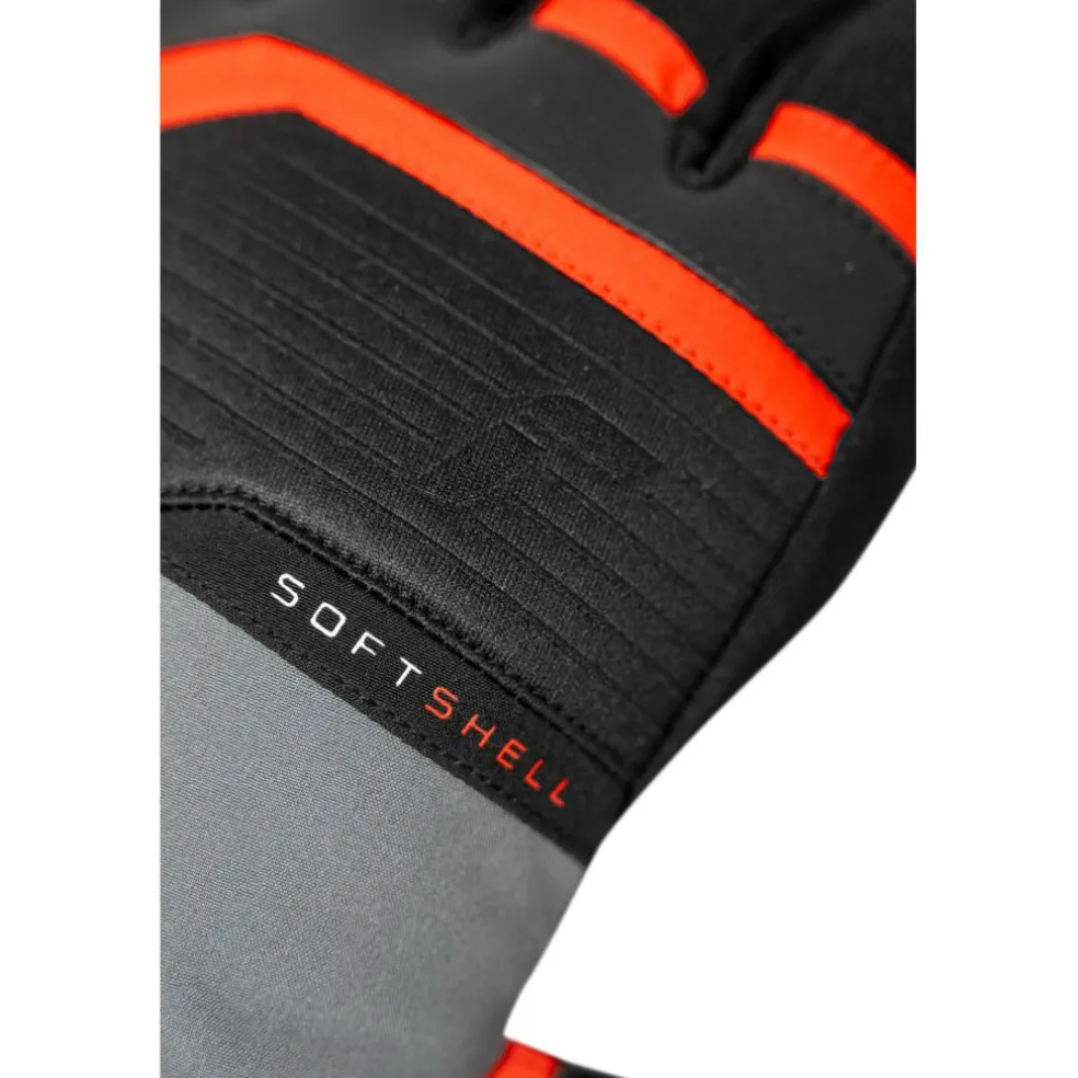 Reusch Venom R-TEX XT handschoenen heren steel gray fire red