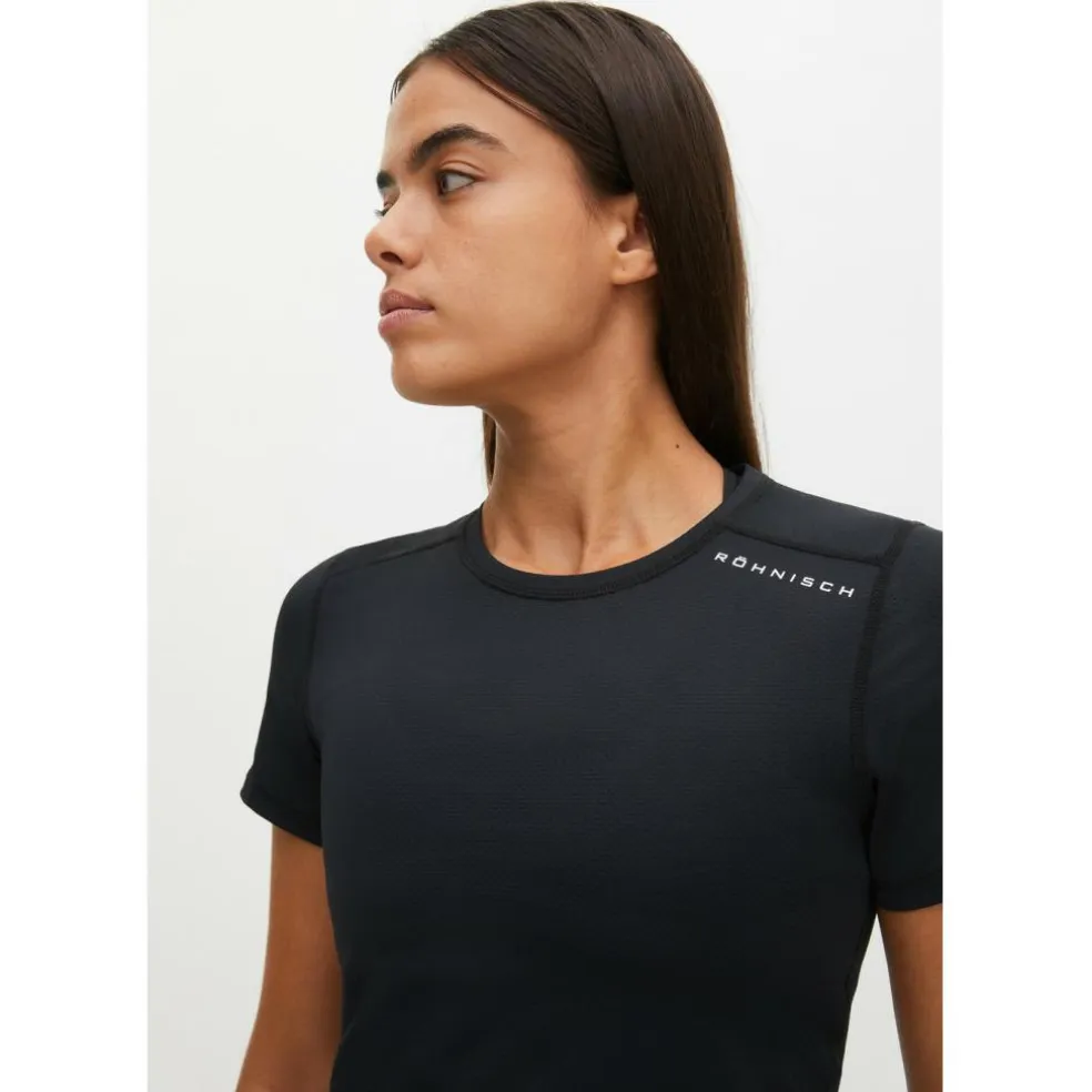 Röhnisch Jacquard shirt dames black