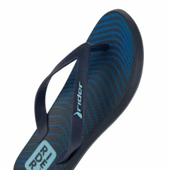 Rider R1 Style Kids slippers junior black blue