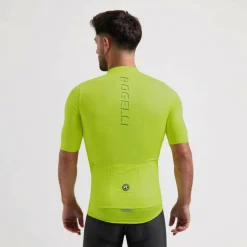 Rogelli Distance fietsshirt heren lime