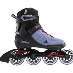 Rollerblade Sirio 84 inline skates dames smokey purple hot pink