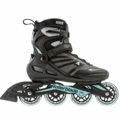 Rollerblade Zetrablade W inline skates dames black light blue