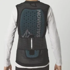 Salomon Flexcell Pro Vest rugbeschermer junior black