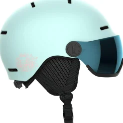 Salomon Orka Visor skihelm junior bleached aqua