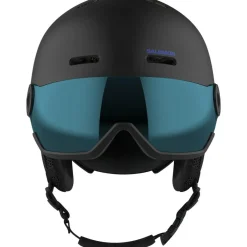 Salomon Orka Visor skihelm junior black