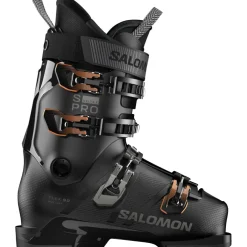 Salomon S/Pro Delta X90 skischoenen heren black dark grey metallic orange tiger