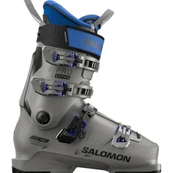Salomon S/Pro Supra 120 MV skischoenen heren steel grey black race blue