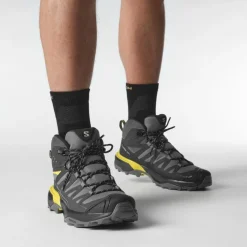 Salomon X ULTRA 360 GORE-TEX wandelschoenen heren castlerock black spicy mustard