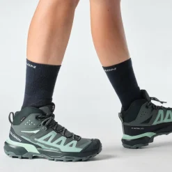 Salomon X ULTRA 360 GORE-TEX wandelschoenen dames turbulence carbon tourmaline